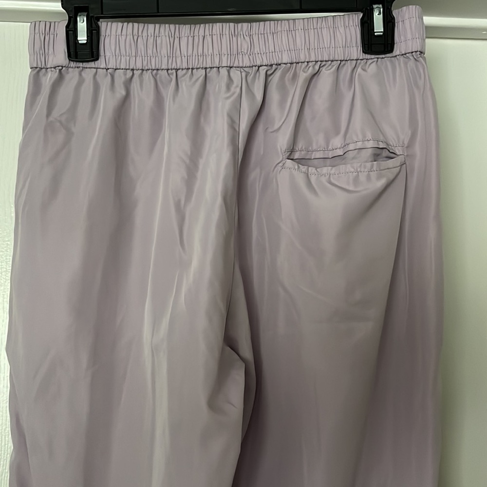 Lilac size L pull on track pants